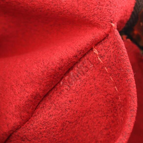 LOUIS VUITTON Brown Monogram Leather Shoulder Bag - Picture 5 of 9